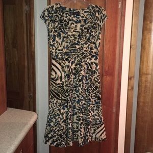 Jones New York animal print dress